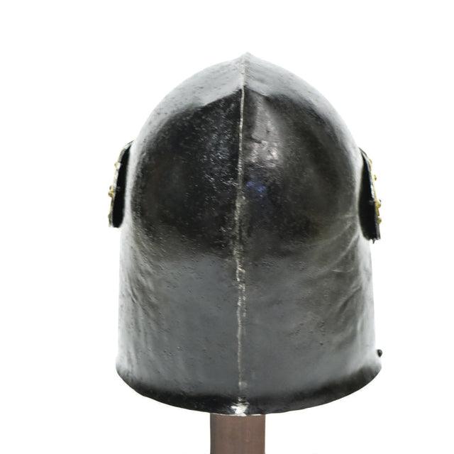 The Cursed Black Knight Functional Medieval Helmet Armor historical period - Tophatter Daily Deals