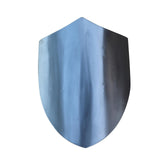 14th Century Four Point Functional Polished Steel Medieval Battle Shield historical period - Tophatter Daily Deals