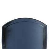 14th Century Medieval Functional Historical Replica Solid Black Heater Shield historical period - Tophatter Daily Deals