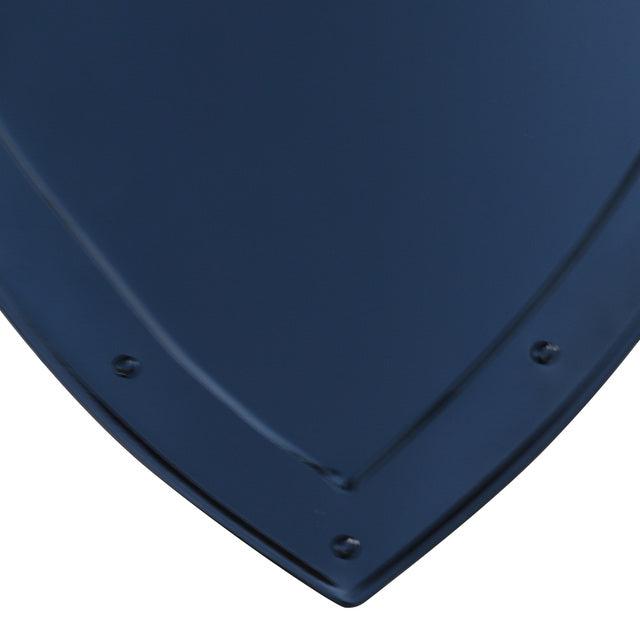 14th Century Medieval Functional Historical Replica Solid Black Heater Shield historical period - Tophatter Daily Deals