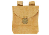 Medieval Golden Suede Leather Pouch historical period - Tophatter Daily Deals