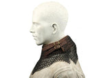 Blackened Chainmail Bishops Mantle Collar Armor historical period - Tophatter Daily Deals