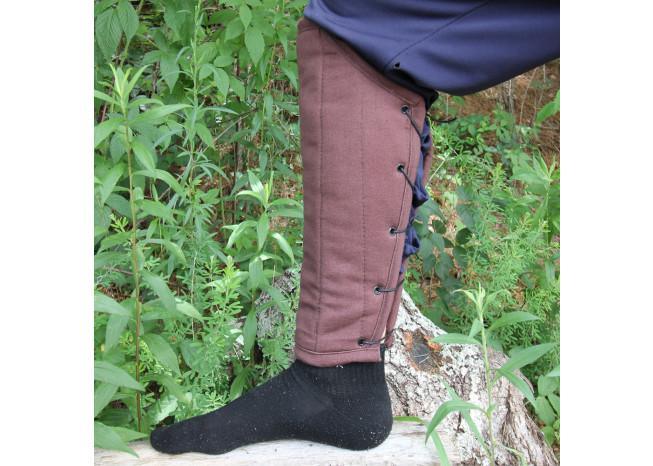 Medieval Flank Attack Padded Greaves Armor historical period - Tophatter Daily Deals
