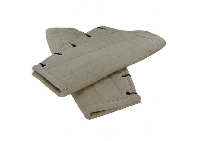 Shock Charge Medieval Padded Greaves Armor historical period - Tophatter Daily Deals