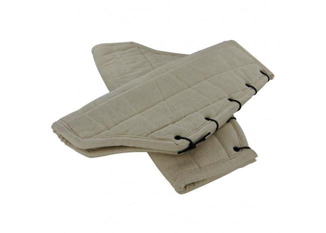 Shock Charge Medieval Padded Greaves Armor historical period - Tophatter Daily Deals