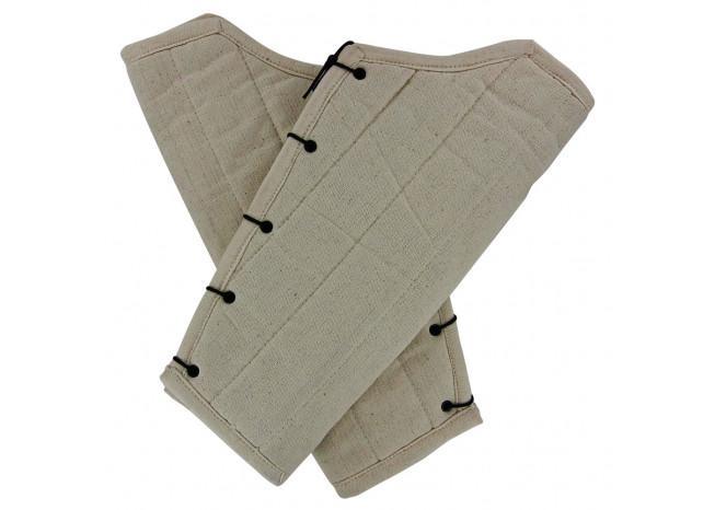 Shock Charge Medieval Padded Greaves Armor historical period - Tophatter Daily Deals