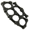 Aluminum Skeletal Bone Black Hand Belt Buckle Paperweight Collectible Weapons - Tophatter Daily Deals