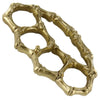 Bone Four Finger Defense Belt Buckle Brass Knuckle Paperweight - Tophatter's Army Products & Self Defense Collectible Weapons - Tophatter Daily Deals