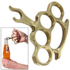 100 % Real Genuine Brass Knuckle Bottle Opener Collectible Weapons - Tophatter Daily Deals