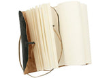 Steampunk Medieval Crushed Leather Folded Pocket Diary Green novelty items - Tophatter Daily Deals