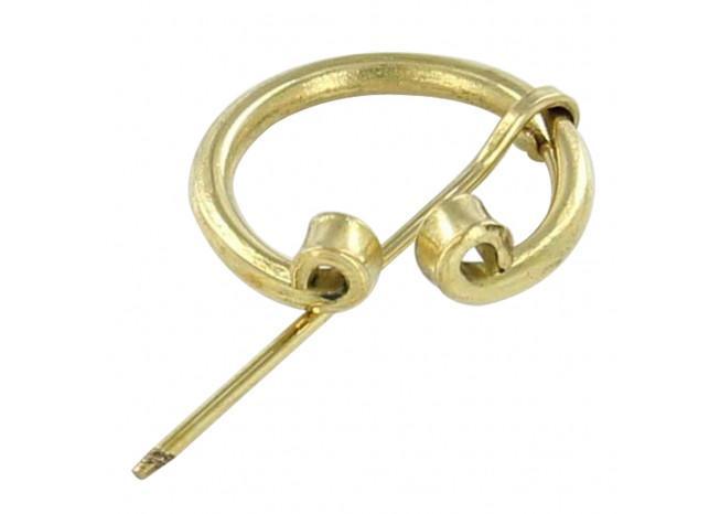 Ophelia's Beautiful Pure Brass Brooch historical period - Tophatter Daily Deals