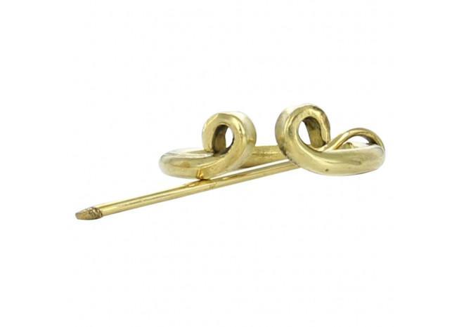 Ophelia's Beautiful Pure Brass Brooch historical period - Tophatter Daily Deals
