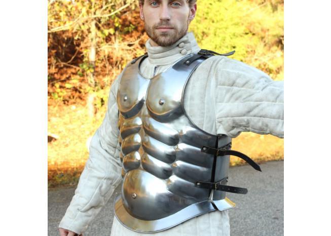 Forged Roman Conqueror Muscle Cuirass Body Armor historical period - Tophatter Daily Deals