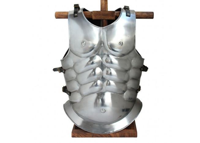 Forged Roman Conqueror Muscle Cuirass Body Armor historical period - Tophatter Daily Deals