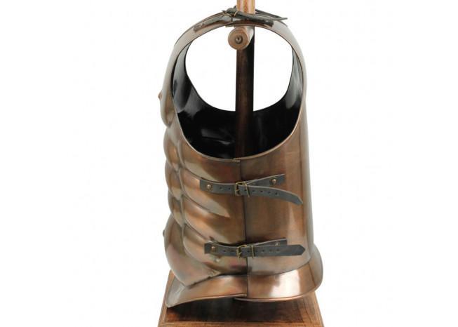 Medieval Roman Greek Muscle Body Armor Cuirass Brass Finish historical period - Tophatter Daily Deals