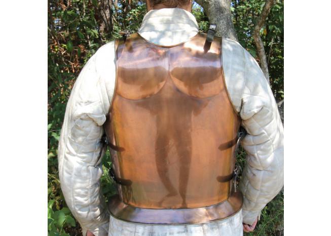 Medieval Roman Greek Muscle Body Armor Cuirass Brass Finish historical period - Tophatter Daily Deals