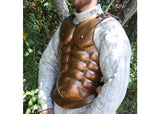 Medieval Roman Greek Muscle Body Armor Cuirass Brass Finish historical period - Tophatter Daily Deals