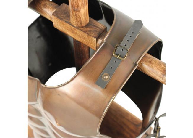 Medieval Roman Greek Muscle Body Armor Cuirass Brass Finish historical period - Tophatter Daily Deals
