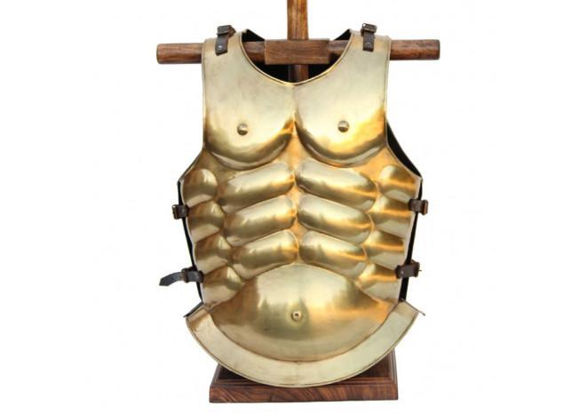 Lael's Roman Gladiatorial Arena Brass Cuirass historical period - Tophatter Daily Deals