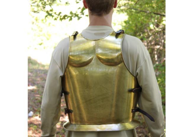Lael's Roman Gladiatorial Arena Brass Cuirass historical period - Tophatter Daily Deals
