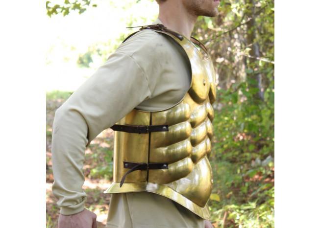 Lael's Roman Gladiatorial Arena Brass Cuirass historical period - Tophatter Daily Deals