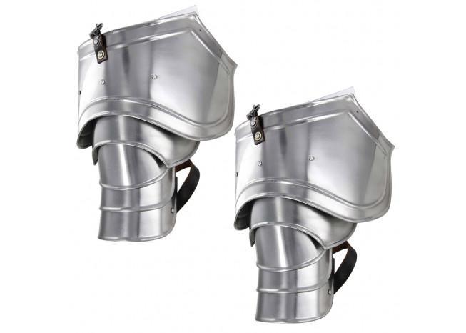 Pauldron Siege Warfare Armor Set 18g historical period - Tophatter Daily Deals