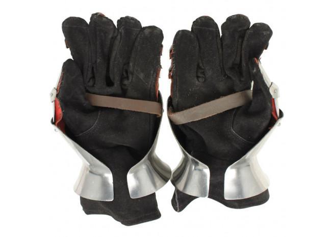 Medieval Renaissance Functional Hourglass Gauntlets Set historical period - Tophatter Daily Deals