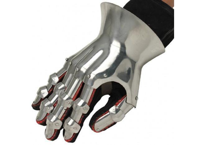 Medieval Renaissance Functional Hourglass Gauntlets Set historical period - Tophatter Daily Deals