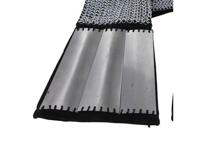 Medieval Holy Land and Defender Chainmail Gauntlets with Plates historical period - Tophatter Daily Deals