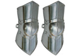 Authentic Battle Ready Greaves Leg Armor Large historical period - Tophatter Daily Deals