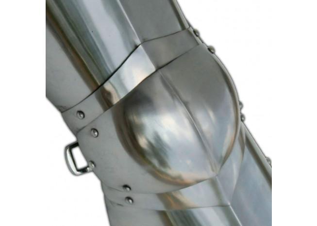 Authentic Battle Ready Greaves Leg Armor Large historical period - Tophatter Daily Deals