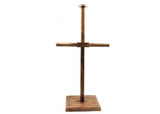 Armor Breastplate & Helmet Wooden Display Stand swords - Tophatter Daily Deals