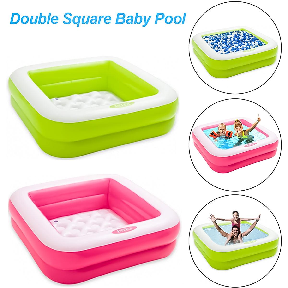 Large Paddling Pools UK - Outdoor Inflatable Swimming Pool Garden Family Pools Kids Baby & Toddler - Tophatter Daily Deals