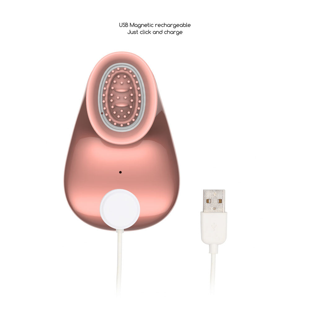 Twitch 1 Stimulator with Suction Rose Gold > Sex Toys For Ladies > Air Pulsation - Tophatter Daily Deals