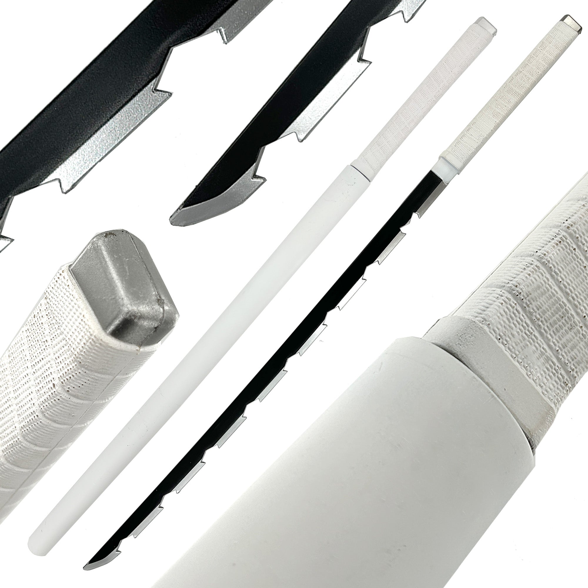 Inosuke Demon Slayer Foam Katana Sword With Scabbard Swords - Tophatter Daily Deals
