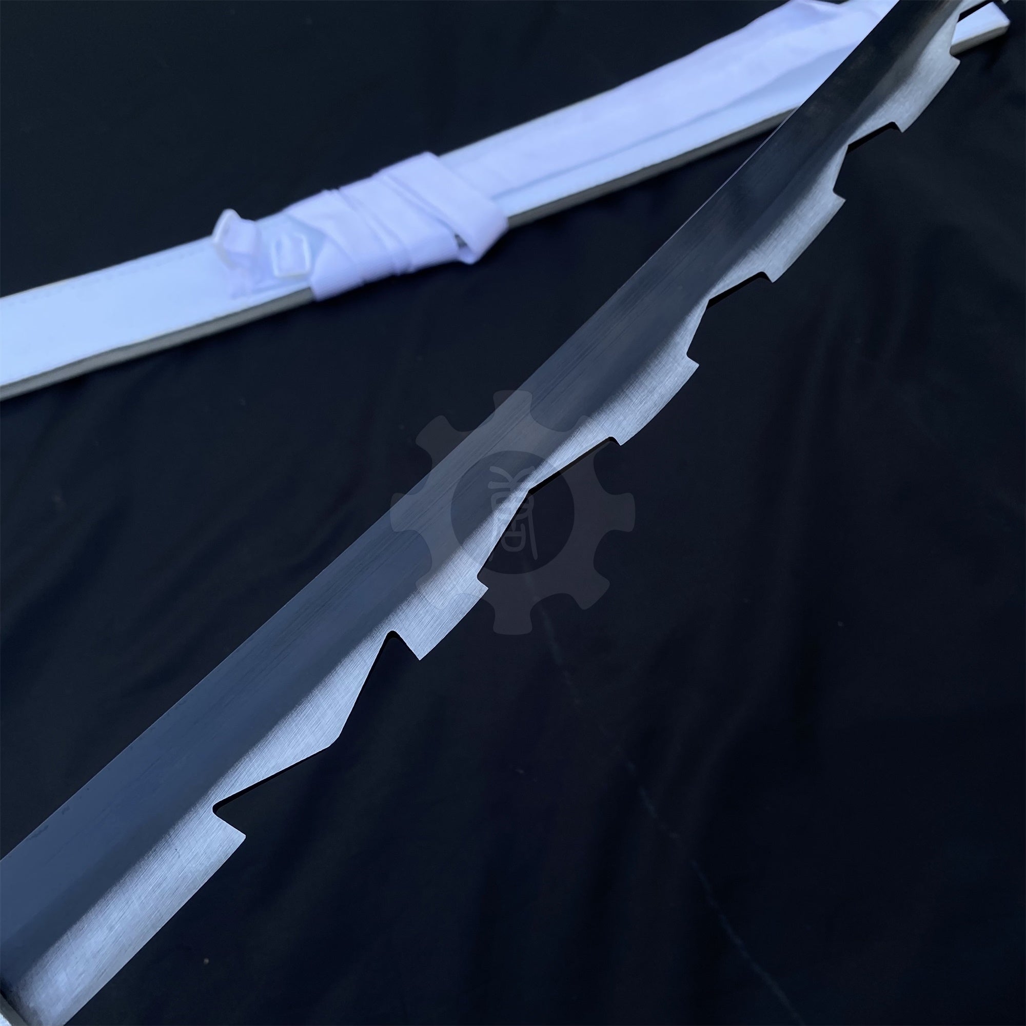 IRL Inosuke Duo Nichirin Sword Anime Katana Carbon Steel Version - Tophatter Daily Deals