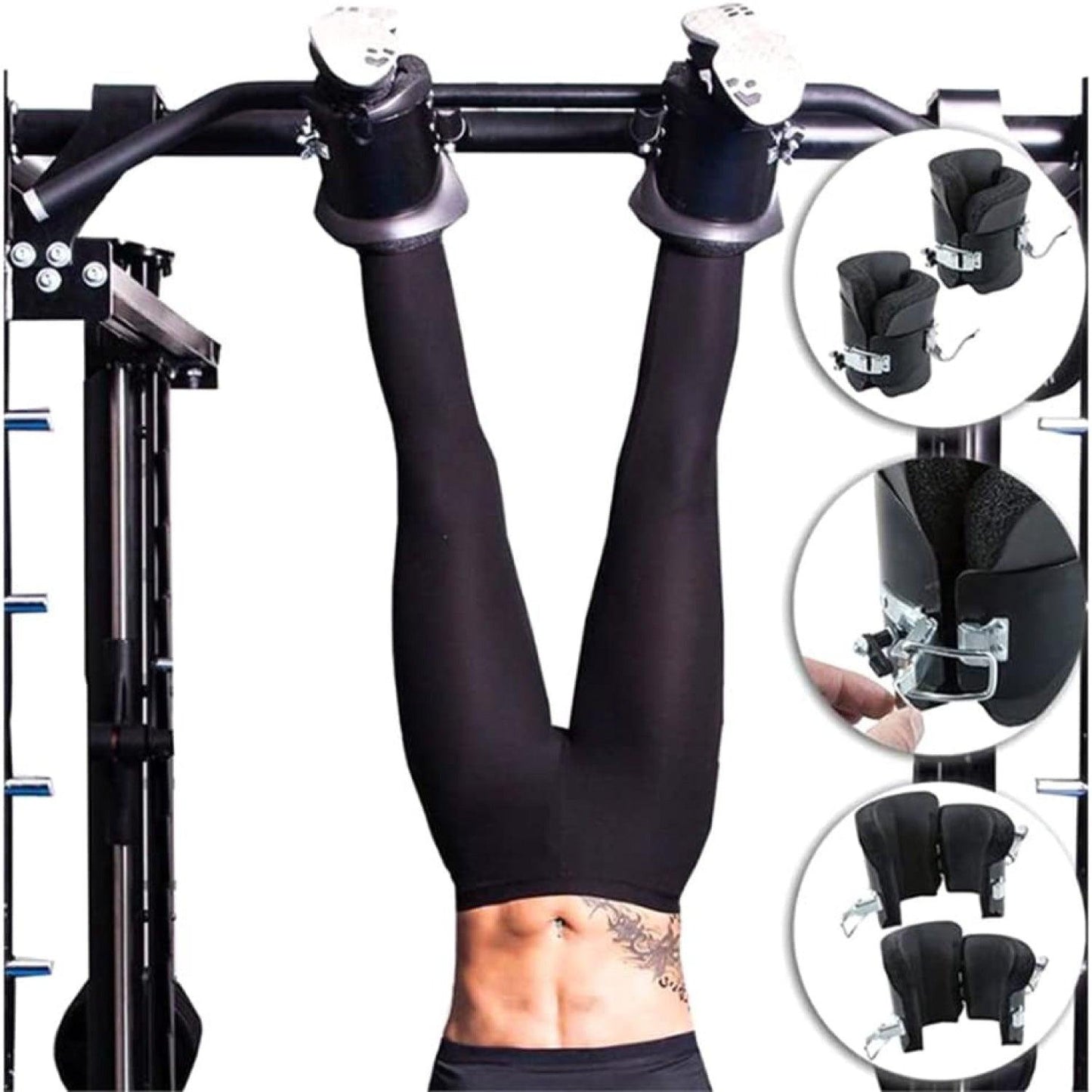 Anti Gravity Boots - Heavy Duty Inversion Gravity Boots Abs Crunch Stomach Core Exerciser Exercise & Fitness - Tophatter Daily Deals