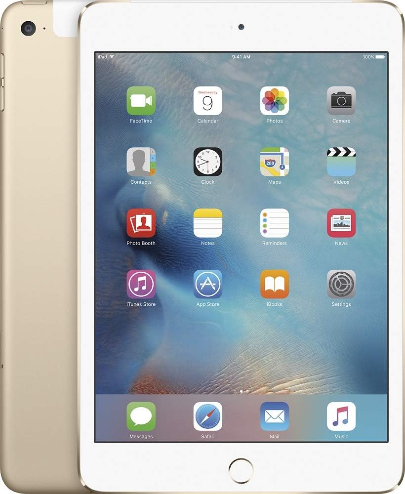 Apple iPad Mini 4 7.9" Cellular (Pre-Owned) Gold Apple iPad - Tophatter Daily Deals