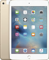 Apple iPad Mini 4 7.9" Cellular (Pre-Owned) Gold Apple iPad - Tophatter Daily Deals