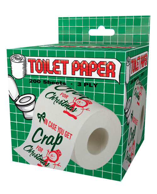 In Case You Get Crap for Christmas Toilet Paper Novelties - Tophatter Daily Deals