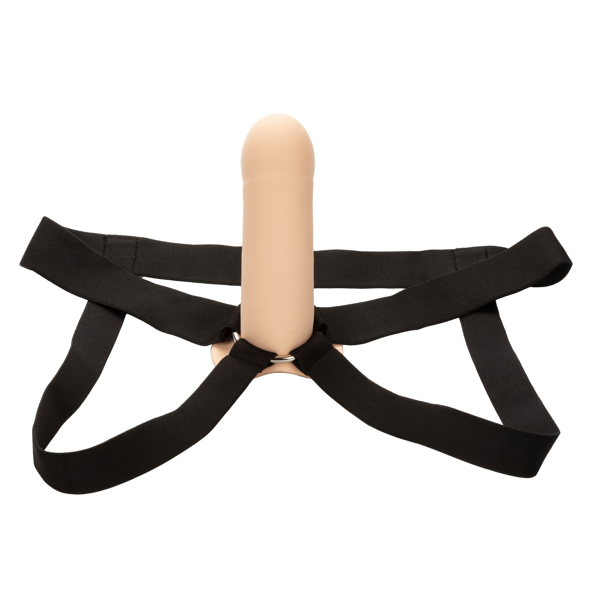 Performance Maxx Extension With Harness Ivory 2 Inch Length Adding Sleeve and Ultra-Thick Supportive Straps > Dildos > Hollow Strap Ons - Tophatter Daily Deals