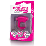 Charged You-Turn Plus – Rechargeable Vibrating Cock Ring > Cock Ring > Vibrating - Tophatter Daily Deals
