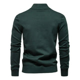 Fitted Classic Men's Half Zip Sweater - Slim Knit, Everyday - Tophatter Daily Deals