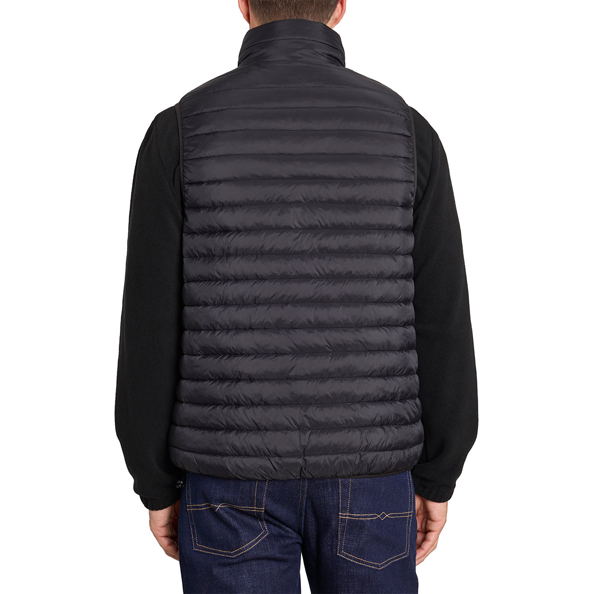 IZOD Men's Full Zip Puffer Vest Vests - Tophatter Daily Deals