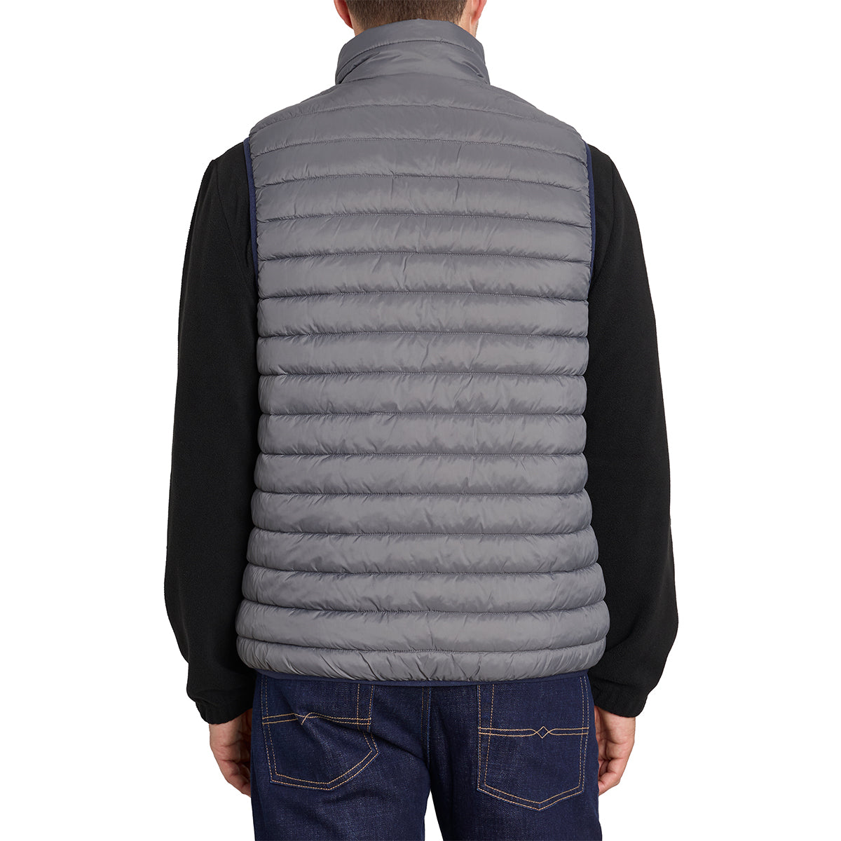 IZOD Men's Full Zip Puffer Vest Vests - Tophatter Daily Deals