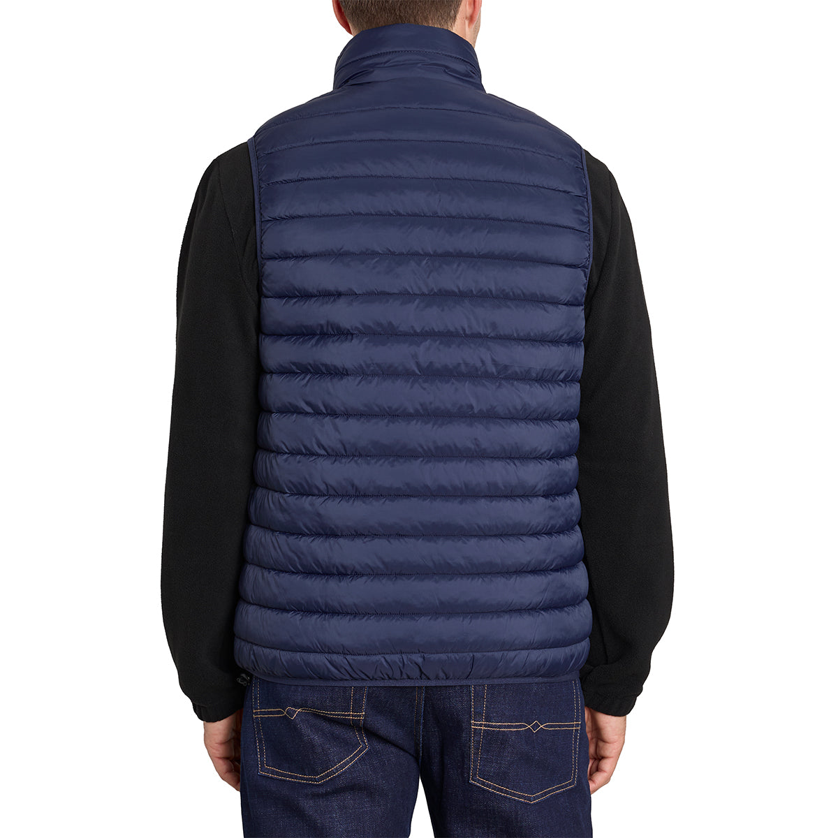IZOD Men's Full Zip Puffer Vest Vests - Tophatter Daily Deals