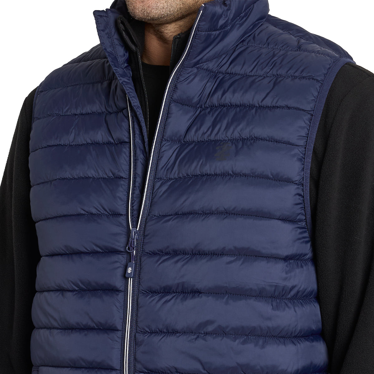 IZOD Men's Full Zip Puffer Vest Vests - Tophatter Daily Deals