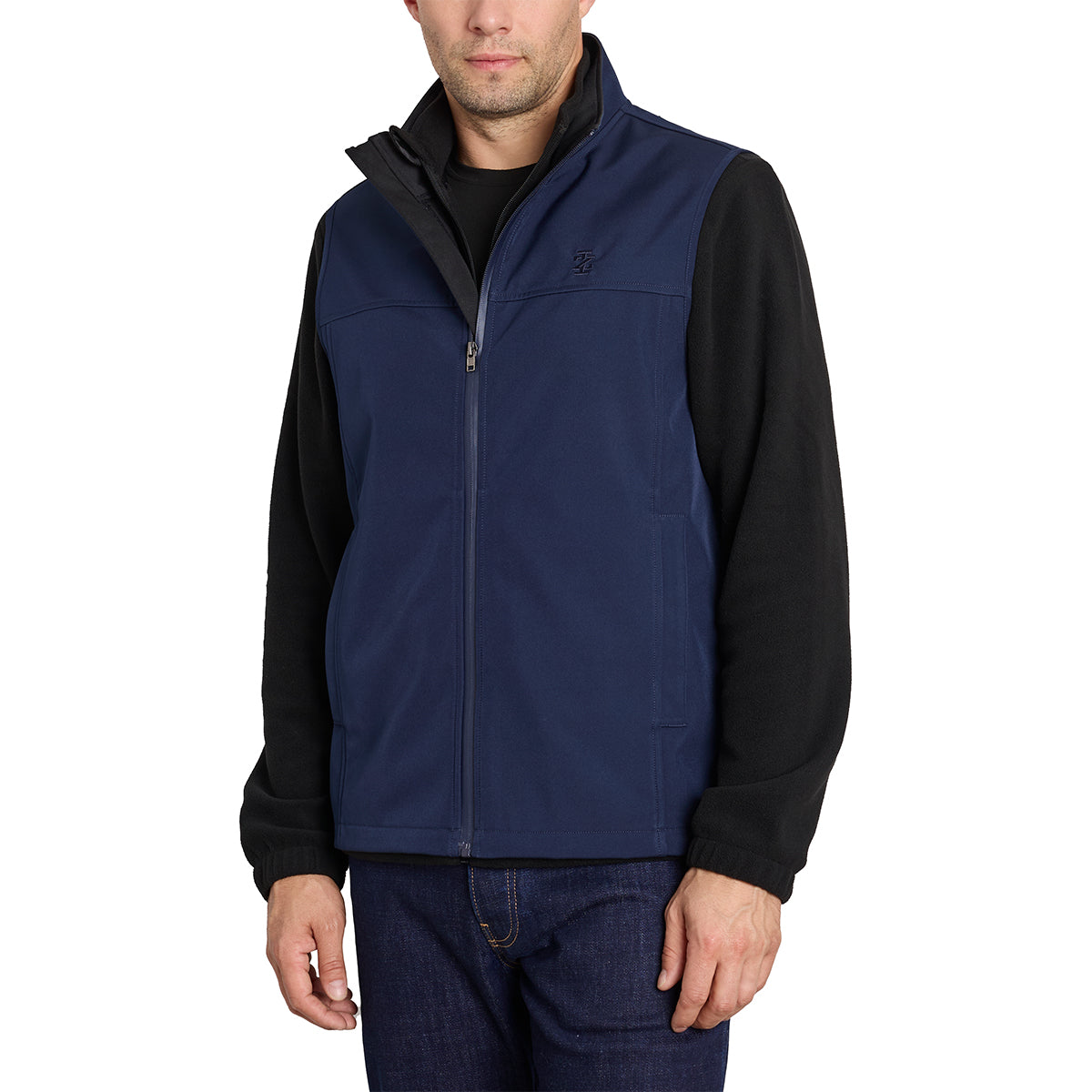 IZOD Men's Softshell Vest Navy Blazer Vests - Tophatter Daily Deals