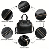 Vintage Top Handle Handbag with Crossbody Strap Handbags & Wallets - Tophatter Daily Deals