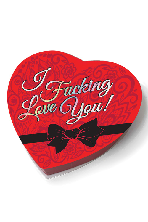 Heart Box of Chocolates Fucking Love You Candy - Tophatter Daily Deals